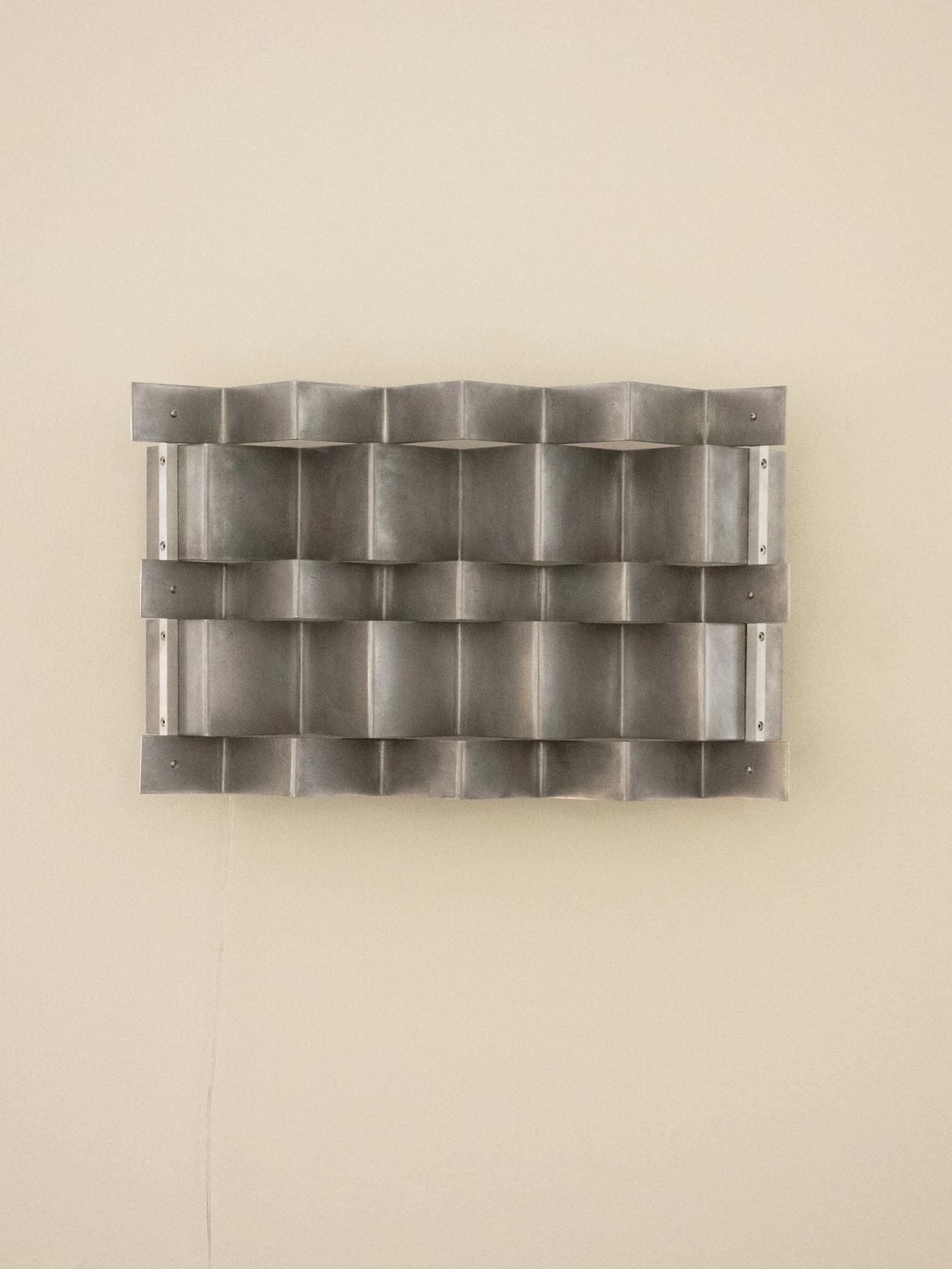 Wall Light In Aluminium With Hardware