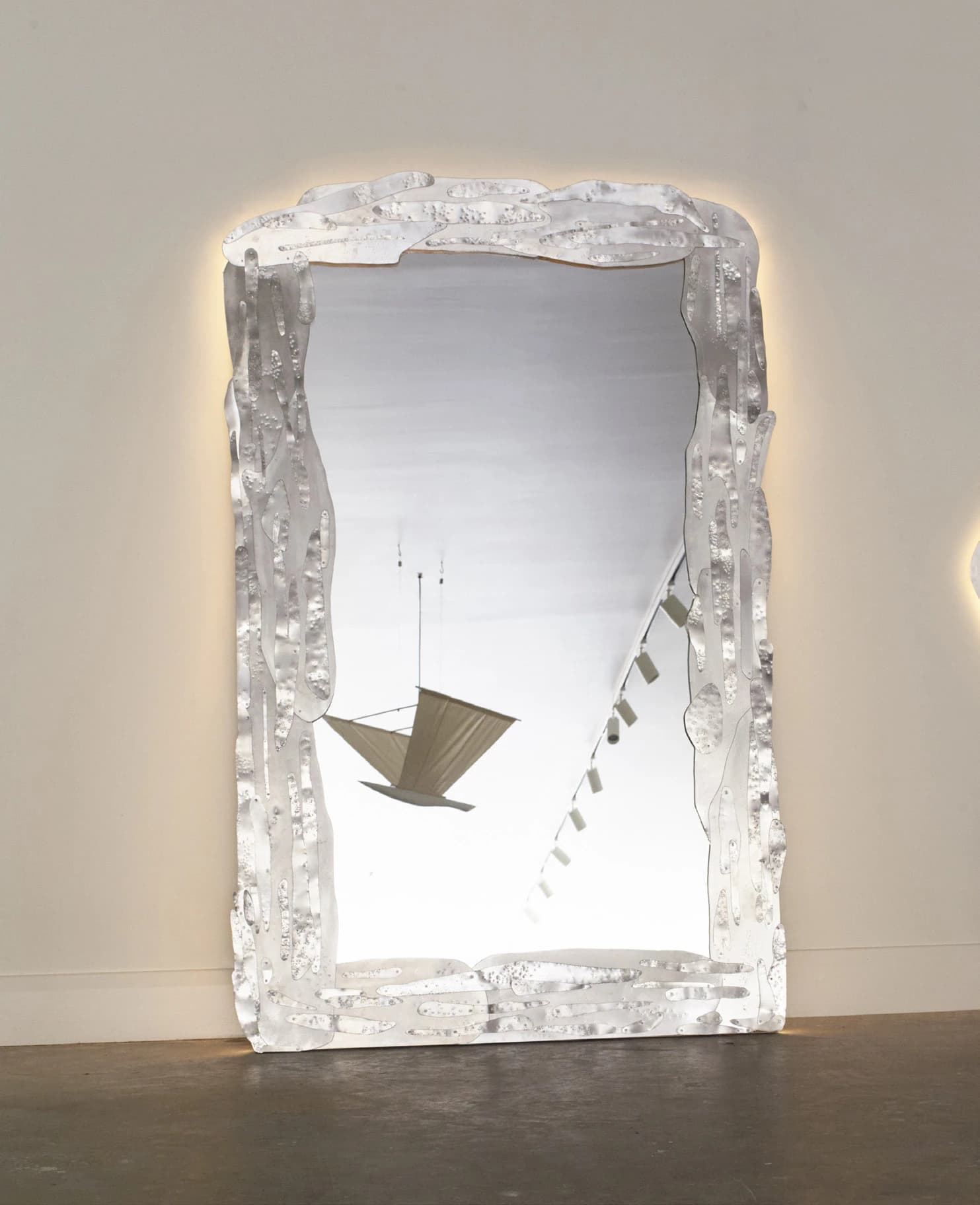 Metal Patchwork Mirror