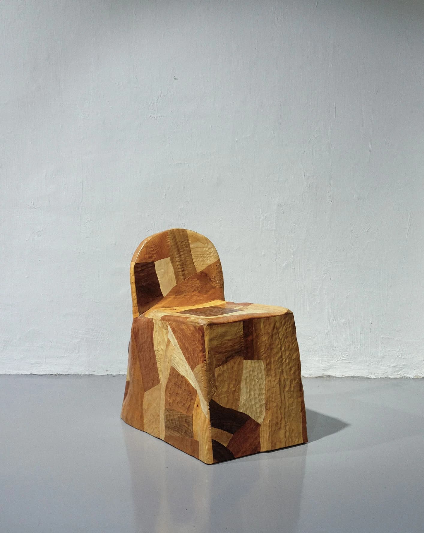 Modest patchwork chair