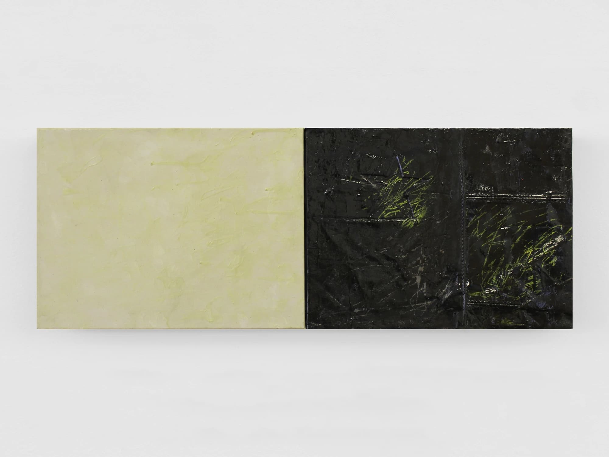 Black & Neon (diptych)